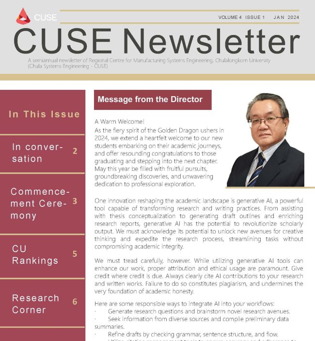 CUSE Newsletter _feature CUSE Newsletter _feature